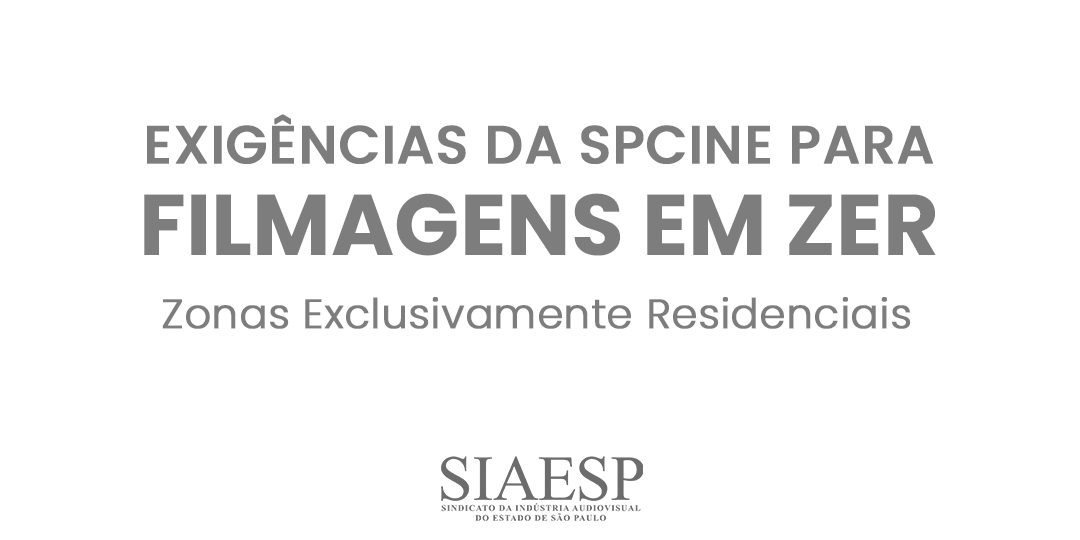 procedimento filmagens em Zonas Exclusivamente Residenciais site 5